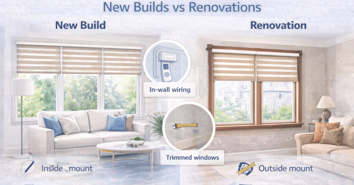 How to Choose Blinds in Edmonton for New Builds and Renovations